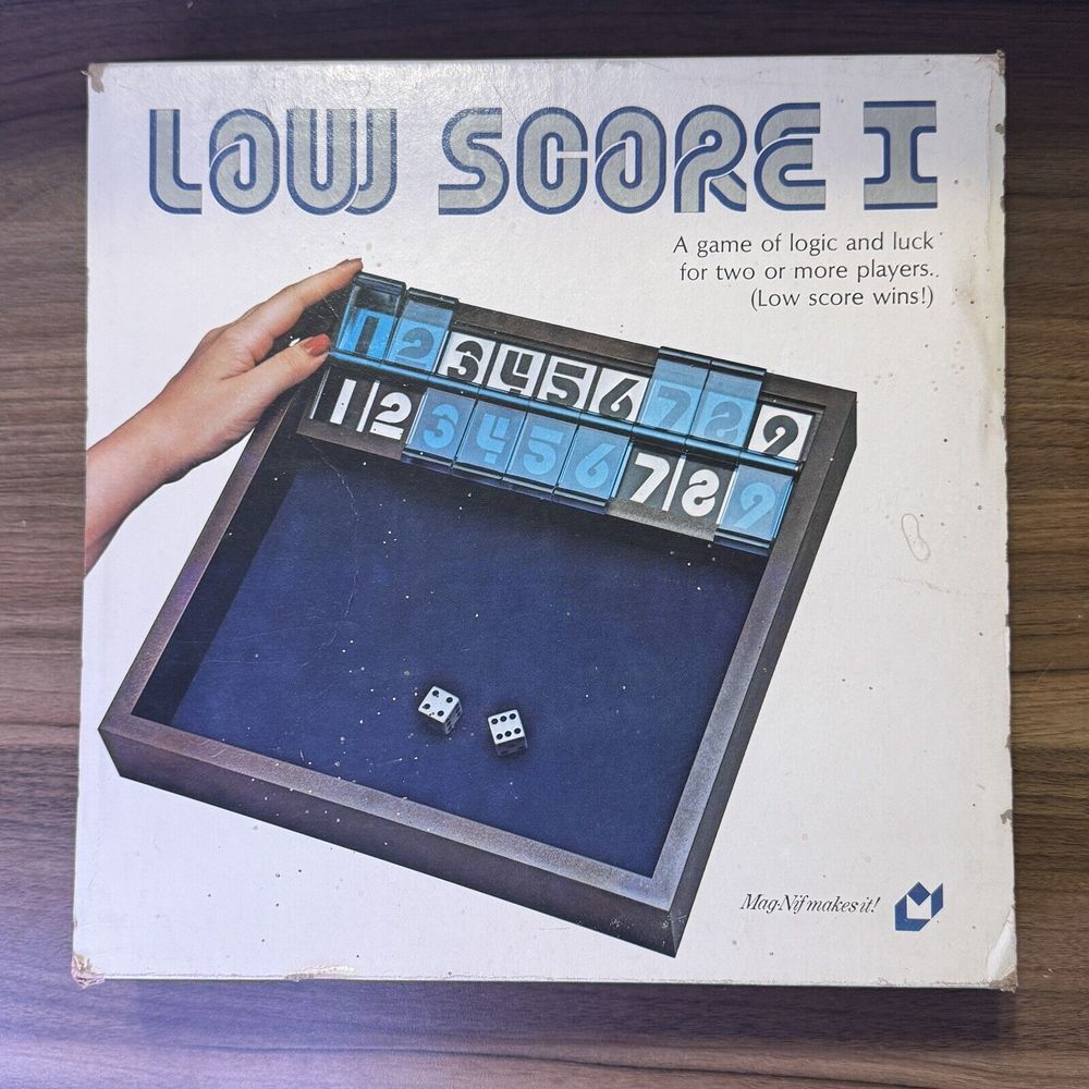 Low Score 1 By Mag-Nif‎ No. 411 Vintage 1979 Made In Mentor Ohio USA